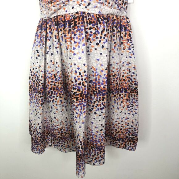 NEW PARKER Melrose Silk Dress Confetti Print  S - Picture 4 of 11